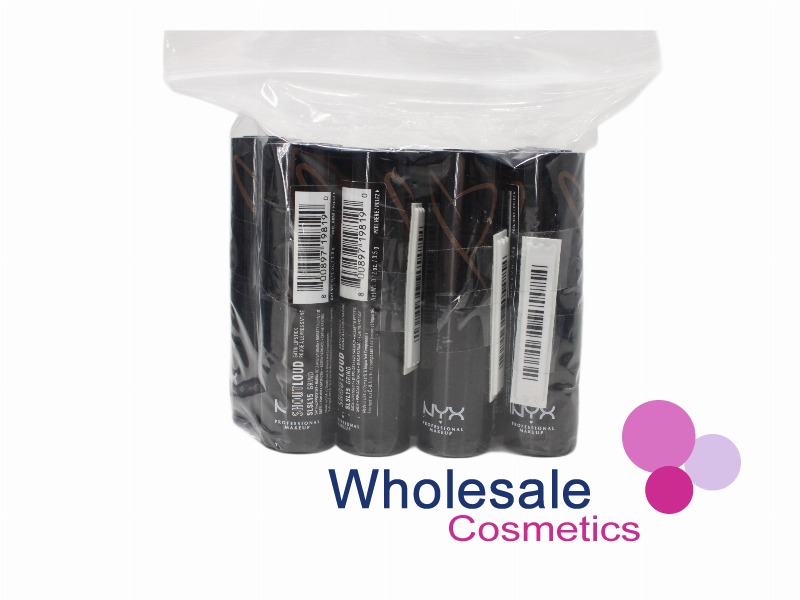 12 x NYX Professional Shout Loud Satin Lipstick - 15 GRIND